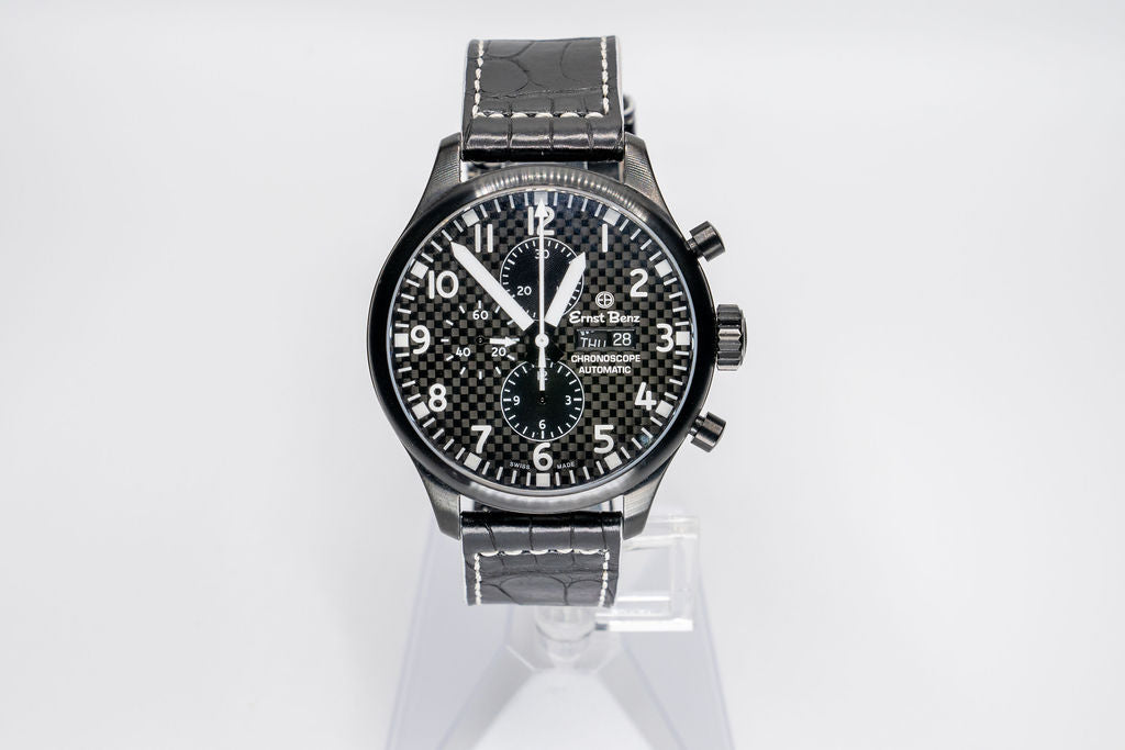 Ernst Benz Chronoscope Black PVD GC10171N-CF