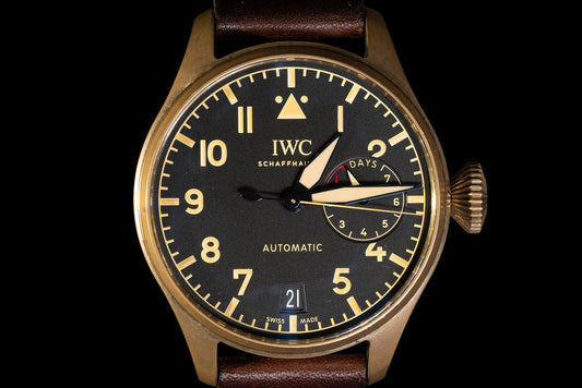 2019 IWC Big Pilots Watch Heritage Bronze IW501005 46mm Full Set