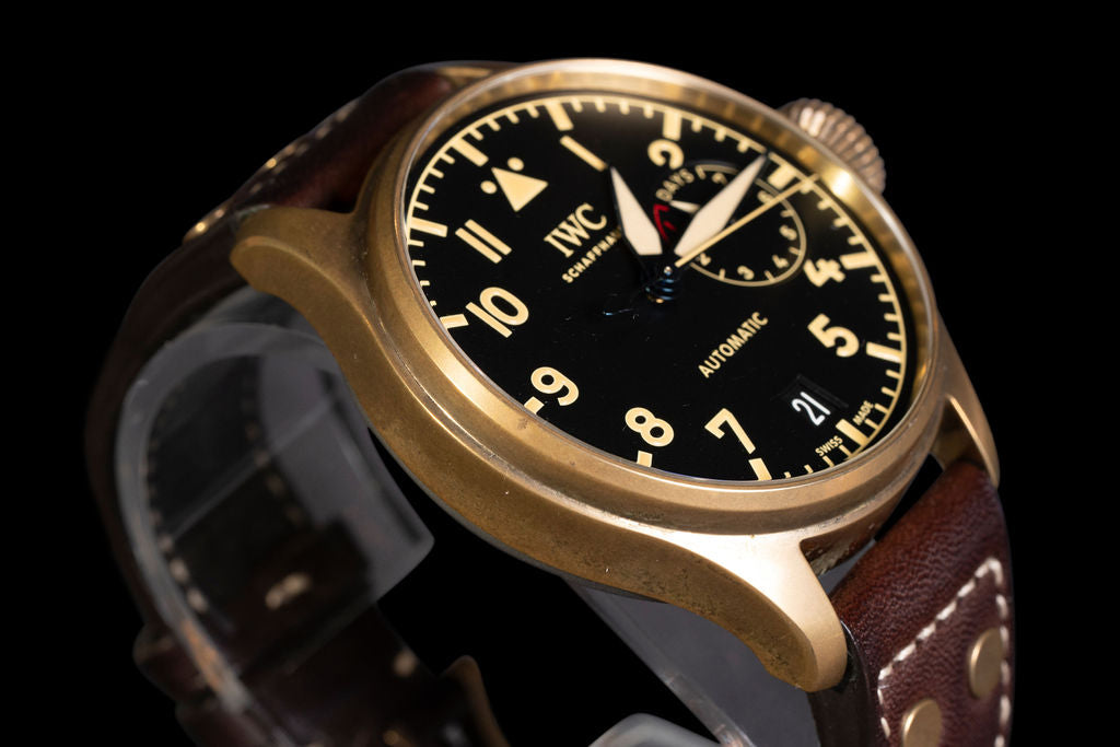 2019 IWC Big Pilots Watch Heritage Bronze IW501005 46mm Full Set