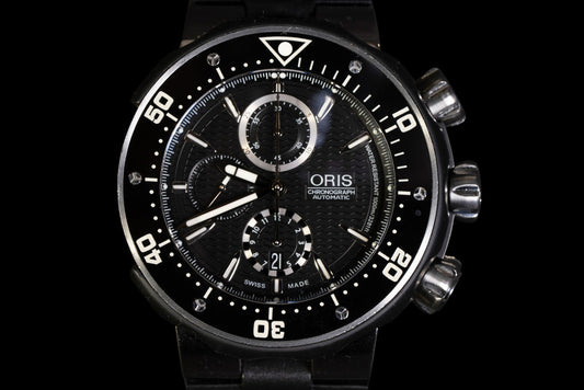 Oris Pro Diver Titanium Chronograph Automatic Full Set